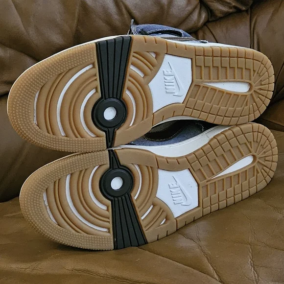 Men's Nike Dunk High CMFT Denim Multicolor Size 8 (EXCELLENT CONDITION) - Picture 13 of 14